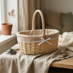 Straw Basket Large